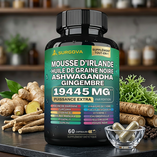 SURGOVA™ Mousse de mer irlandaise - 60 capsules